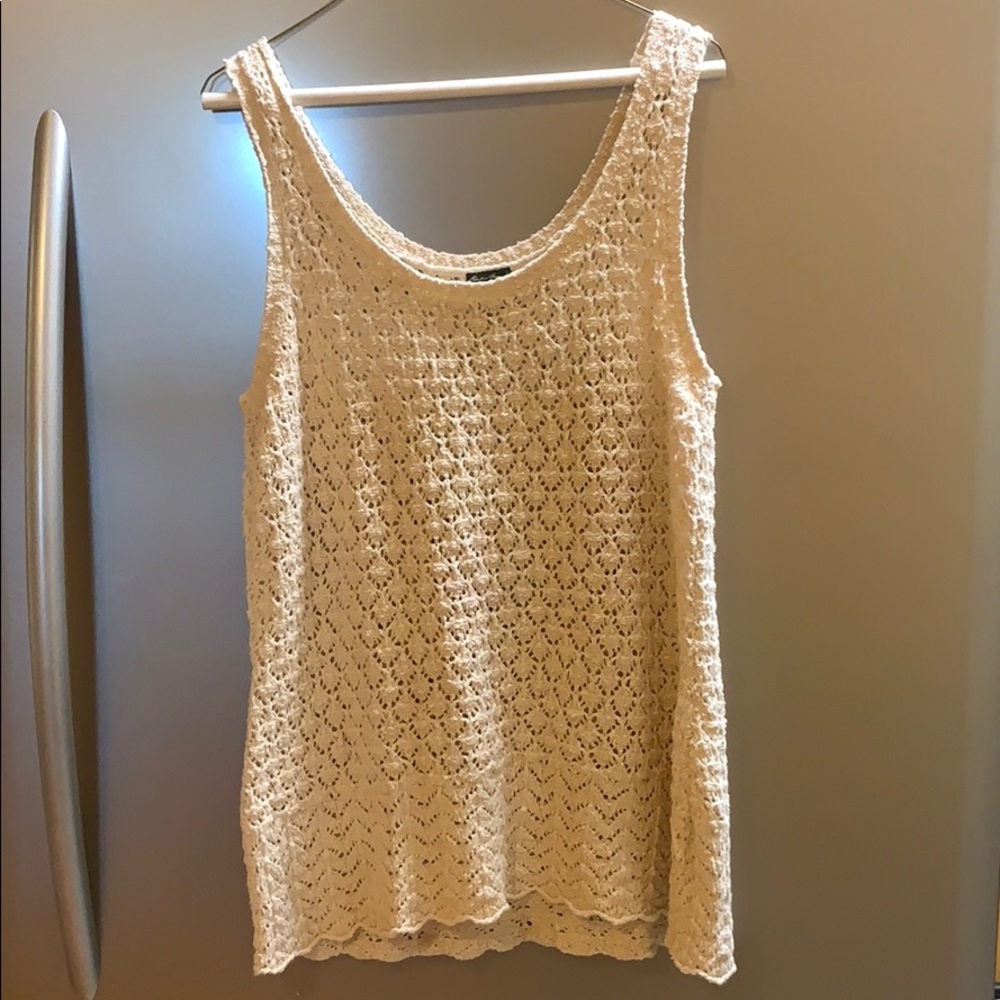 Sleeveless sweater